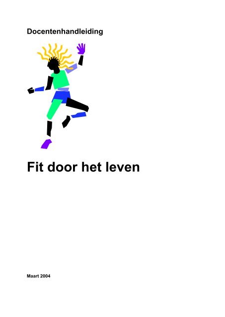 Docentenhandleiding Fit door het leven (pdf,164.4 KB) - NISB