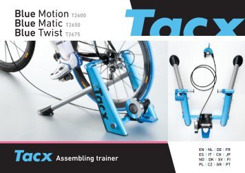 Blue Motion T2600 Blue Matic T2650 Blue Twist T2675 - Tacx