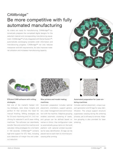 3Shape Technical Brochure - Glidewell Dental Labs