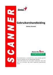 Gebruikershandleiding Genius Scanner