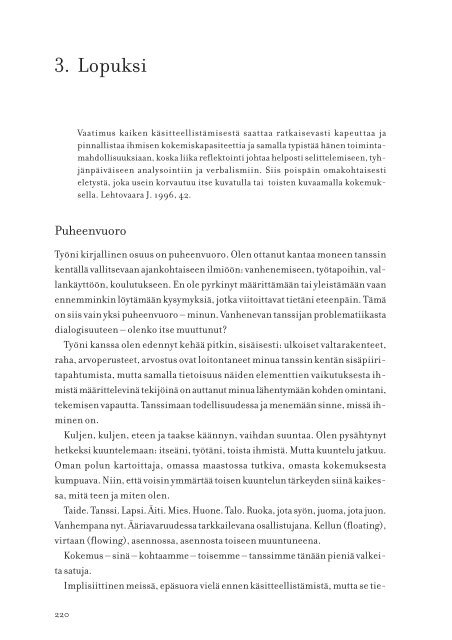 Linkki verkkojulkaisuun (pdf) - Teatterikorkeakoulu