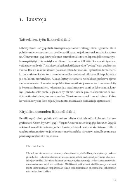 Linkki verkkojulkaisuun (pdf) - Teatterikorkeakoulu