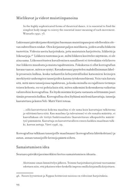 Linkki verkkojulkaisuun (pdf) - Teatterikorkeakoulu