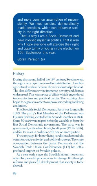Election Guide 2002 - Sweden.se