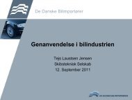 Genanvendelse i bilindustrien - Skibsteknisk Selskab