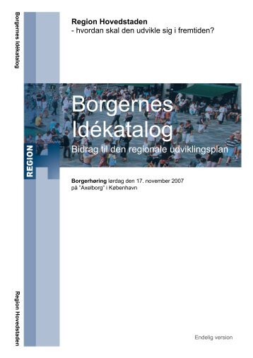 Borgernes Idékatalog - Teknologirådet