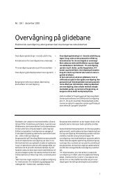 Nr. 150: Overvågning på glidebane i PDF format. - Teknologirådet