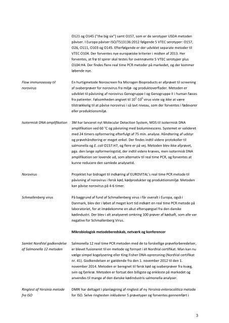 Årsrapport 2012 Mikrobiologisk beredskab Susanne Mansdal ...