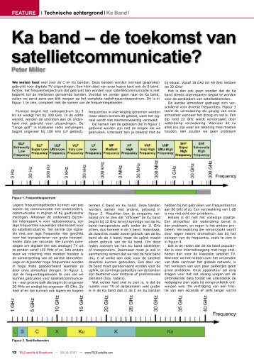 Ka band – de toekomst van satellietcommunicatie? - TELE-satellite