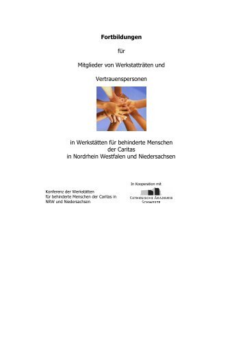 Fortbildungsheft 2009 - Caritas NRW