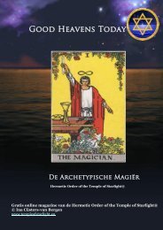 De archetypische magiër - Hermetic Order of the Temple of Starlight
