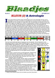 KLEUR (2) & Astrologie