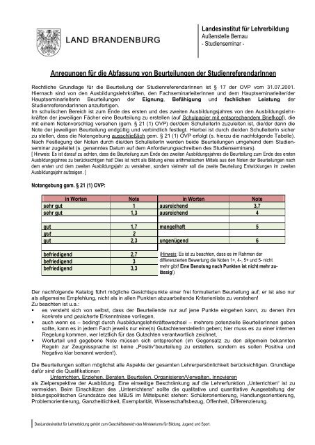 Kriterienkatalog