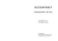 Accountancy: Higher Secondary First Year - Textbooks Online