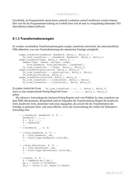 Modellfall Campe-Wörterbuch - TextGrid