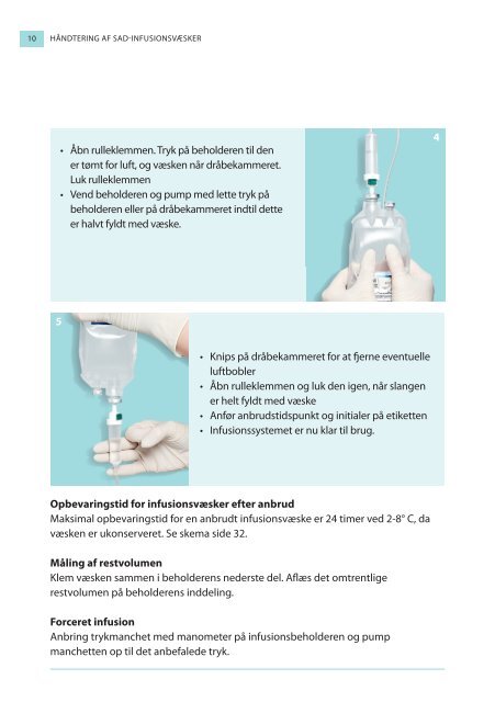 Håndtering og brug af SAD infusionsvæsker og koncentrater - jan ...