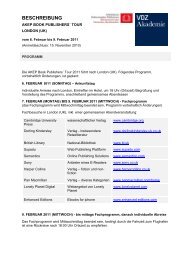 BESCHREIBUNG - Buchreport