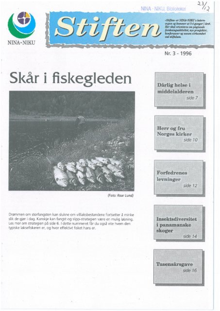 Skår i fiskegleden - NINA