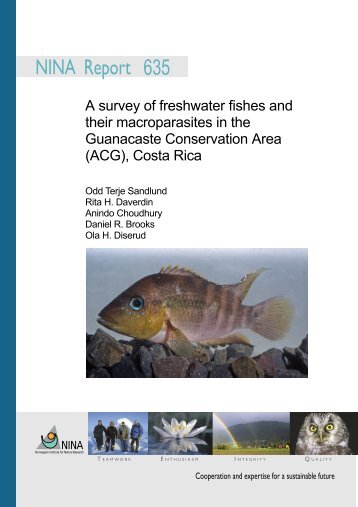 A survey of freshwater fishes and their macroparasites in the ... - NINA