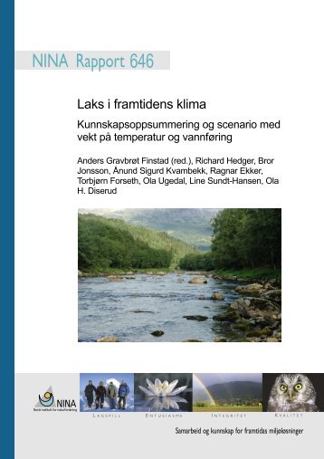 NINA-rapport 646: Laks i framtidens klima (pdf)