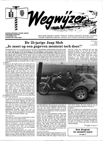 wegwijzer 1978-12-18 - Historische Vereniging Ameide en Tienhoven