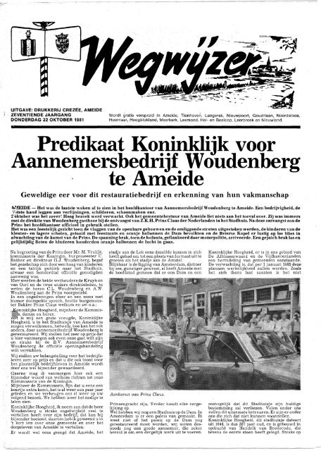 wegwijzer 1981-10-22 - Historische Vereniging Ameide en Tienhoven