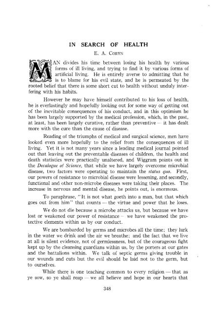 vol. xxx, no. 4 april 1926 universal brotherhood - a fact in nature