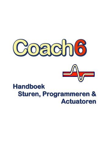 Handboek Sturen, Programmeren & Actuatoren - CMA