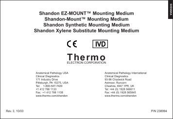 Shandon EZ-MOUNT™ Mounting Medium Shandon-Mount ...