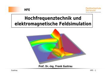 Hochfrequenztechnik und elektromagnetische Feldsimulation - IKT
