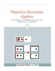 Objective Brownian Algebra