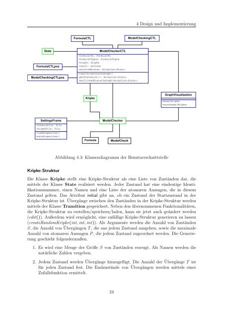 Effizientes Model-Checking für CTL - Institut für Theoretische ...