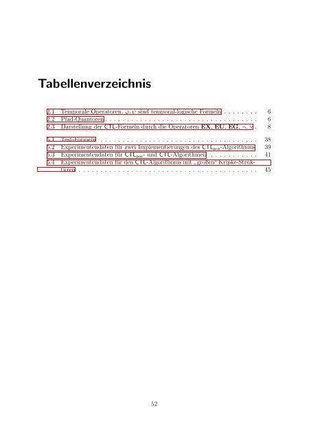 Effizientes Model-Checking für CTL - Institut für Theoretische ...