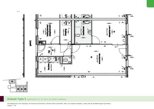 Piek en Dukaat: 46 appartementen - Antares