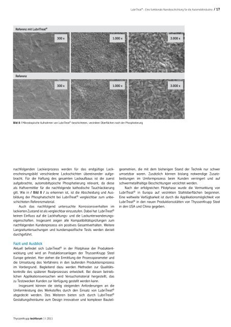 ThyssenKrupp techforum 1/2011 (PDF, 13,8 MB)