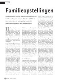 Familieopstellingen: het wetende veld van Hellinger - Deviant