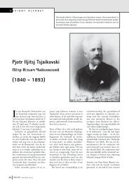 Pjotr Iljitsj Tsjaikovski (1840 – 1893) - Deviant