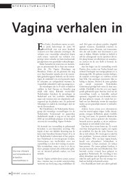 Vagina verhalen in gebarentaal - Deviant