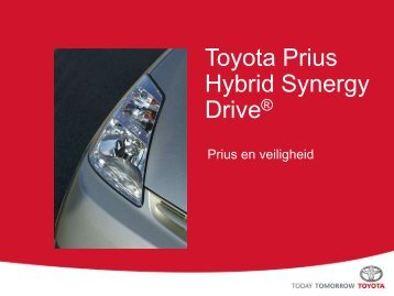 Prius en veiligheid - Timloto