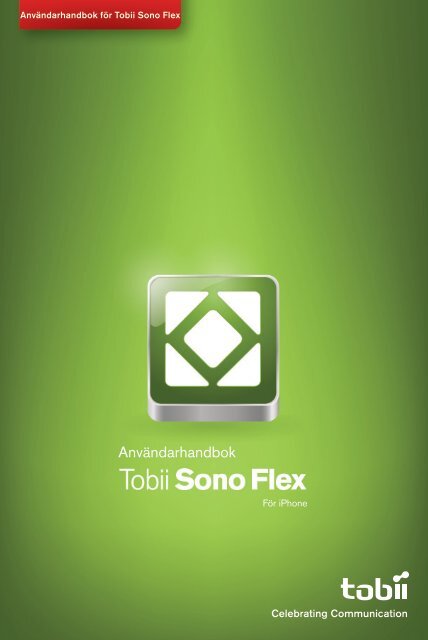 Tobii Sono Flex manual för iPhone