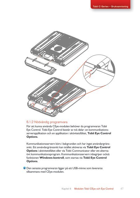 Bruksanvisning Tobii C-Series C8 C12 C15 CEye