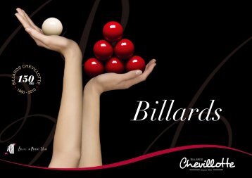 Catalogue Billards Chevillotte - Decofinder