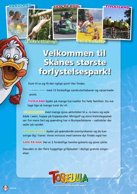 Velkommen til Skånes største forlystelsespark! - Tosselilla