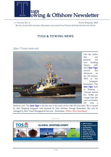 Download Newsletter week 02 2010 - Towingline.com