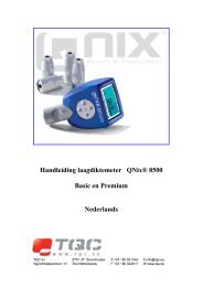 Handleiding laagdiktemeter QNix® 8500 Basic en Premium ...
