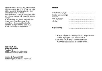 hoofdstuk1 Futura SV.book - Training Registration System