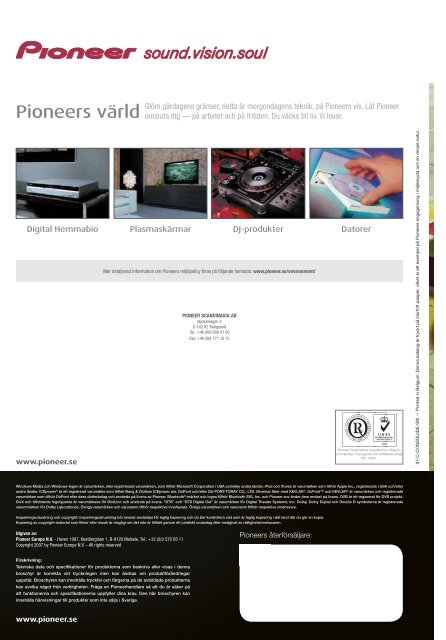 Car Catalogue 2007 - Pioneer