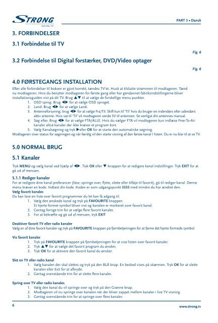 Modtager SRT 8110 - STRONG Digital TV