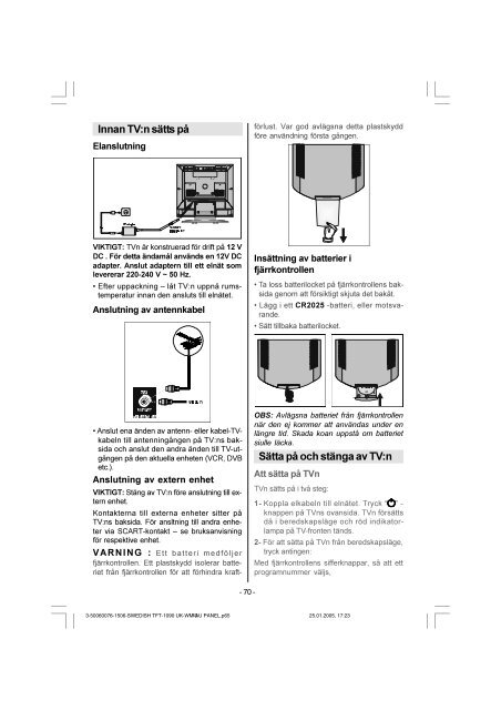 Innehåll - STRONG Digital TV