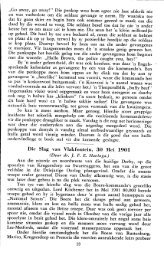 Slag van Vlakfontein 1901 - Afrikanergeskiedenis